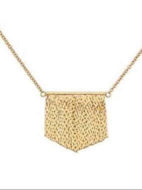 Uncommon James Fringe necklace- gold